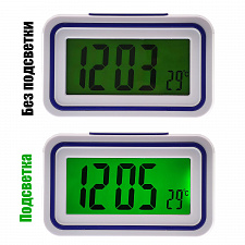 Часы настольные говорящие электронные на батарейках Орбита OT-CLT10