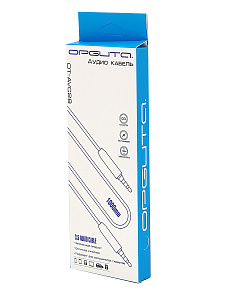 Орбита OT-AVC28 Черный кабель аудио (Джек 3,5 мм на Джек 3,5 мм) 1м