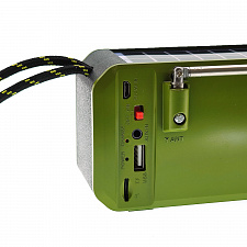 Fepe FP-502-S радиоприёмник аккумуляторный (USB,TF,Bluetooth, солнч. панель)