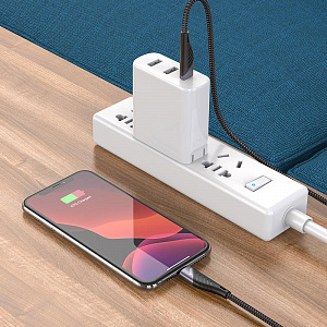 HOCO U95 Черный кабель PD20W (iOS Lighting-TYPE-C) 1.2м