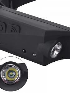 Фонарь налобный, фонарик аккумуляторный Следопыт PT-FLG46