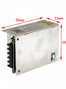 Блок питания для светодиодной ленты импульсный 24В, 24Вт, IP20 Орбита OT-APB100