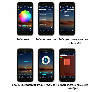 Огонек OG-LDL23 LED контроллер DC 5-24В (Wi-Fi, RGBW, 5PIN)