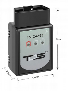 TDS TS-CAA63 сканер OBD (OBD2, V1.5,Wi-Fi)