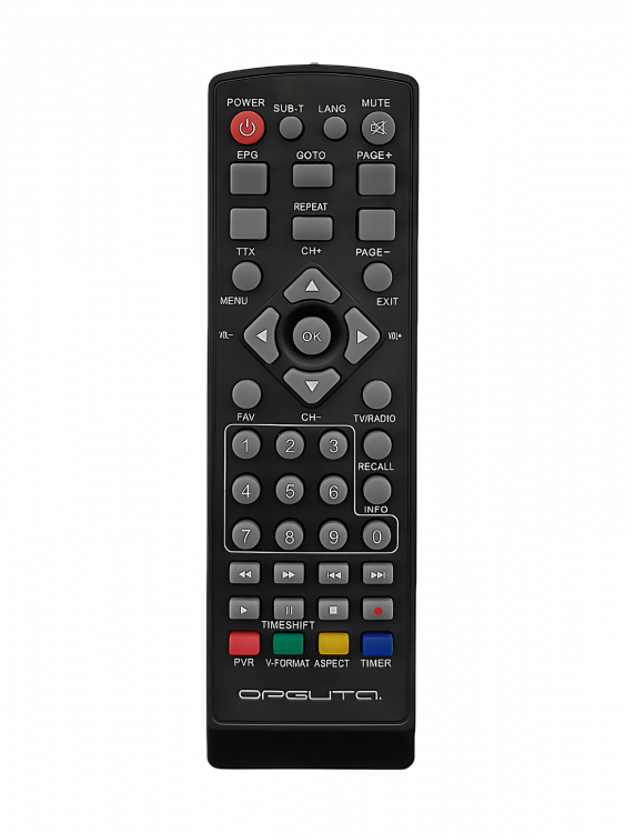 Орбита OT-DVC02 пульт к циф. ресиверу DVB-T2 (УПАКОВКА 10шт)