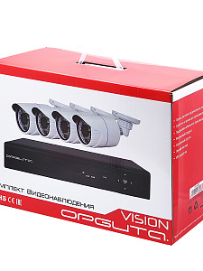 Орбита OT-VNK02 AHD комплект видеонаблюдения (8 камер, 1080N)