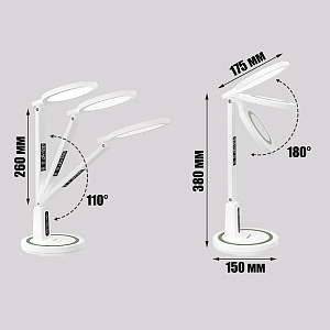 Лампа настольная для школьника с таймером Огонёк OG-LDP41A