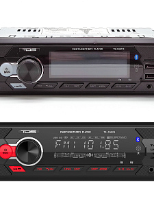 TDS TS-CAM14 автомагнитола+пульт на руль (радио,USB,bluetooth)