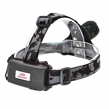 Патриот PT-FLG05 фонарь налобный (1L,18650, ZOOM)