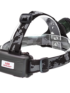 Патриот PT-FLG05 фонарь налобный (1L,18650, ZOOM)