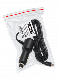TDS TS-CAU62 Шнур питания в прикуриватель (3.5м, 12-24В, microUSB+Type-C PD20W+USB QC3.0)