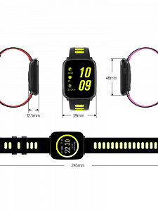 Орбита WD-16 Красные спорт браслет