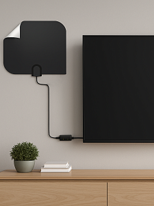 Антенна комнатная для цифрового ТВ с усилителем Орбита OT-ANT04