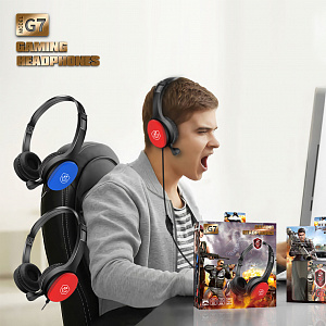 KADUM G7 Красные наушники для ПК (3.5 мм)