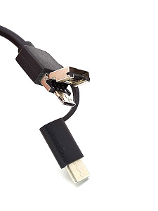 Эндоскоп, гибкая камера для смартфона и ПК с подсветкой 2м, Орбита OT-SME14