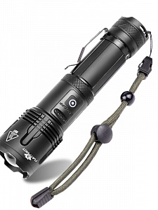 Патриот PT-FLR28 фонарь ручной (1L, 26650.,ZOOM)