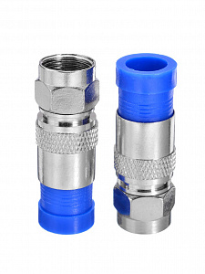 Орбита OT-AVT18 штекер F компрессионный-обжимной (RG-6) (УПАКОВКА 50ШТ)