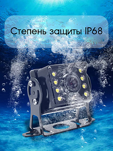 Автомобильная камера AHD 2Mp заднего вида для грузового и коммерческого транспорта TDS TS-CAV28