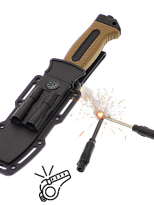 Патриот PT-TRK108 нож туристический с кобурой (12/27см)