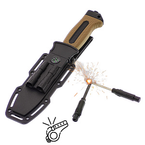 Патриот PT-TRK108 нож туристический с кобурой (12/27см)