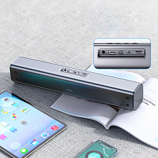 HOCO BS49 Черная активная колонка (Bluetooth,FM,10W)