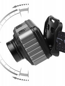 Патриот PT-FLG32 фонарь налобный (3L, аккум, дат.движ)