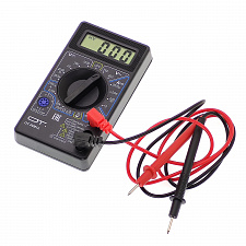 Мультиметр цифровой с прозвонкой тестер тока и напряжения Орбита OT-INM12