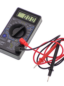 Мультиметр цифровой с прозвонкой тестер тока и напряжения Орбита OT-INM12