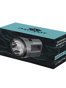 Патриот PT-FLR35 фонарь ручной (1L+3L, встр. аккум)