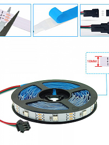 Огонек OG-LDL40 LED набор лента RGB 2*5м (2812,IP20,блок,пульт)