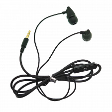 Орбита OT-ERG56 Черные наушники-гарнитура (3.5мм)