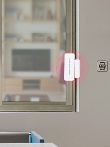 Умный Wi-Fi датчик открытия закрытия окон и дверей с Алисой OT-HOS18