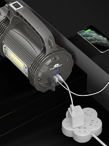 Патриот PT-FLR36 фонарь ручной (1L+1L, встр. аккум)