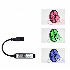 Огонек OG-LDL41 LED контроллер DC 5-24В (Bluetooth, RGB, 4PIN)
