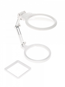 Лупа настольная с подсветкой на гибкой ноге Орбита INL53