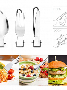 Посуда туристическая набор 27 в 1 Огонёк OG-TRD02