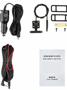 TDS TS-CAR40 автовидеорегистратор зеркало+камера