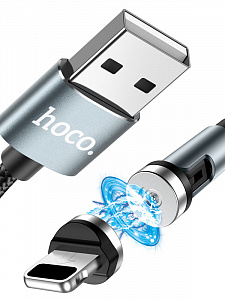 HOCO U94 кабель магнитный USB 2.4A (iOS Lighting) 1.2м