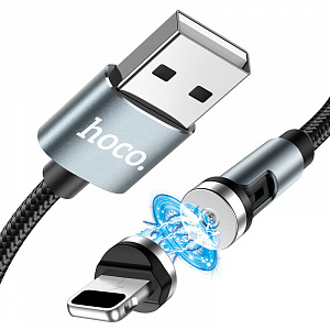 HOCO U94 кабель магнитный USB 2.4A (iOS Lighting) 1.2м
