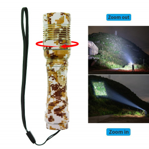 Патриот PT-FLR11 фонарь ручной камуфляж (1L, 14500.,ZOOM)