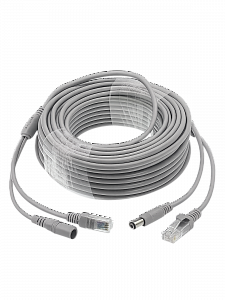 Удлинитель питание + Ethernet для IP видеокамеры 20м Орбита OT-VNW08