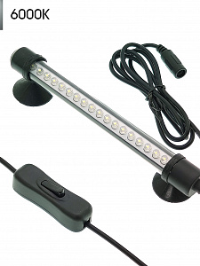 Светильник лампа для аквариума светодиодная БЕЛАЯ Огонек OG-LDP01