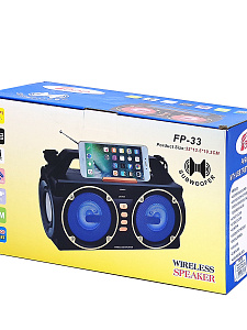 Fepe FP-33 радиоприёмник аккумуляторный (USB,TF,Bluetooth)