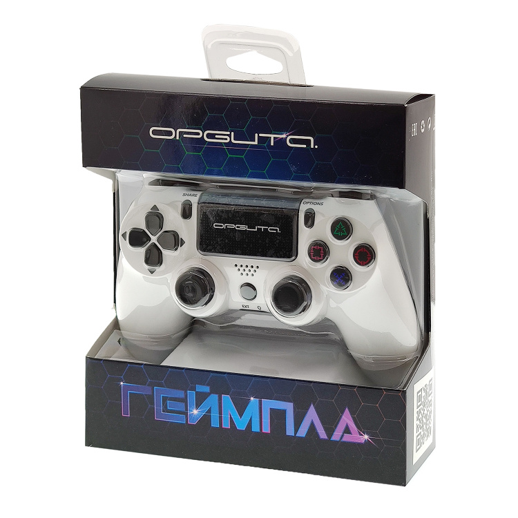 Орбита OT-PCG13 Белый геймпад игровой (проводной)