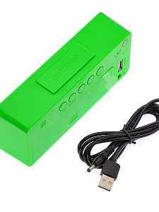 VST 886Y-4 Зеленые часы настольные (без блока)