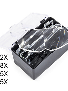 Лупа налобная увеличительная с подсветкой Орбита OT-INL10