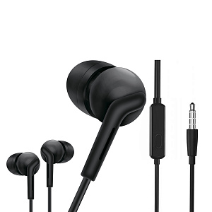 Орбита OT-ERG62 Черные наушники-гарнитура (3.5мм)