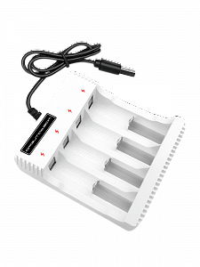 Зарядное устройство для аккумуляторов АА/ААА на 4 слота Орбита OT-APZ21