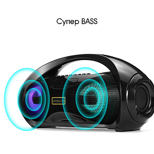 Орбита OT-SPB100 Серая колонка BT (10Вт)