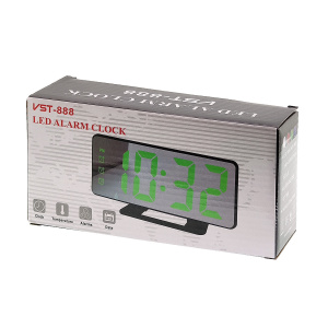 Часы электронные настольные от USB с будильником VST 888H RGB